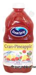 Ocean Spray  cran-pineapple juice drink, 12% juice Center Front Picture