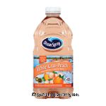 Ocean Spray Juice Drink White Cranberry Peach Center Front Picture