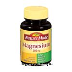 Nature Made  magnesium 250-mg dietary supplement tablets Center Front Picture