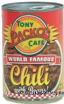 Tony Packo's World Famous chili with beans Center Front Picture