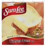 Sara Lee Classic original cream cheesecake Center Front Picture