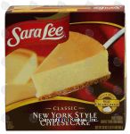 Sara Lee  classic new york style cheesecake Center Front Picture