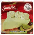 Sara Lee  key lime creme pie made with real key lime juice and a crunchy cookie crust Center Front Picture