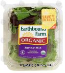 Earthbound Farm Organic spring mix salad, melange de printemps, triple washed Center Front Picture