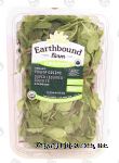 Earthbound Farm organic power greens super legumes-feuilles Center Front Picture