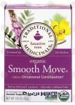 Traditional Medicinals Smooth Move Senna stimulant laxative tea, organic, caffeine free, 16-wrapped tea bags Center Front Picture