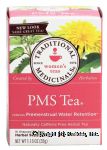 Traditional Medicinals PMS tea herbal tea relieves premenstrual water retention, caffeine free, 16-tea bags Center Front Picture