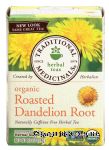 Traditional Medicinals  roasted dandelion root organic herbal tea, caffeine free, 16-tea bags Center Front Picture