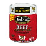 Herb-Ox Bouillon Cubes Beef Bouillon 25 Ct Center Front Picture