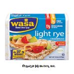 Wasa  light rye crispbread made with 100% whole grain Center Front Picture