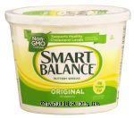 Smart Balance  64% natural vegetable oils buttery spread, no trans fatty acids Center Front Picture