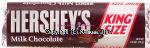 Hershey's  king size milk chocolate candy bar Center Front Picture