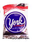 Peter Paul York dark chocolate covered peppermint pattie Center Front Picture