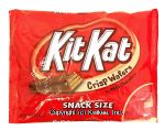 Kit Kat  milk chocolate covered crisp wafers, snack size Center Front Picture