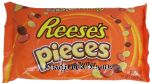 Reese's pieces peanut butter candy in a crunchy shell Center Front Picture