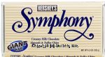 Hershey's Symphony creamy milk chocolate almonds & toffee chips bar Center Front Picture