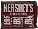 Hershey's  milk chocolate candy bars, 6-count Center Front Picture