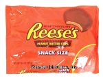 Reese's  milk chocolate peanut butter cups, snack size Center Front Picture