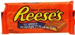 Reese's  milk chocolate filled with peanut butter bar Center Front Picture