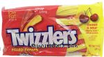 Twizzlers Filled Twists sweet & sour cherry kick and citrus punch licorice Center Front Picture