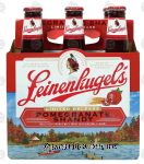 Leinenkugel's Limited Release pomegranate shandy weiss beer with honey, 4.2% alc. by vol., 12-fl. oz. Center Front Picture