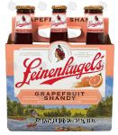 Leinenkugel's  grapefruit shandy weiss beer, 4.2% alc. by vol., 12-fl. oz. Center Front Picture