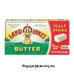 Land O Lakes(R) Butter Sweet Cream Salted Half Sticks 4 Ct Center Front Picture