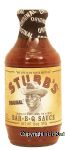 Stubb's  original bar-b-q sauce Center Front Picture