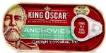 King Oscar Anchovies Flat Fillets In Olive Oil Center Front Picture