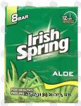 Irish Spring  deodorant soap, aloe Center Front Picture