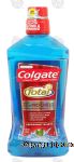 Colgate Total 12 hr pro-shield, antigingivitis, antiplaque mouthwash, peppermint blast Center Front Picture