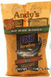 Andy's  red fish breading seasoning with paprika, no msg added Center Front Picture