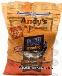 Andy's  cajun fish breading seasoning, will bread 28 to 32 lbs of fish Center Front Picture