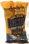 Andy's  golden fish batter seasoning for shrimp too Center Front Picture