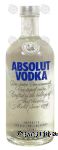 Absolut  vodka, imported, 40% alc. by vol. Center Front Picture