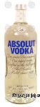 Absolut  vodka, imported, 40% alc. by vol. Center Front Picture