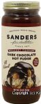 Sander's  Dark Chocolate Hot Fudge (original Swiss dark recipe) Center Front Picture