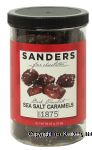 Sander's  dark chocolate sea salt caramels Center Front Picture