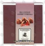 Sander's The Boulevard Collection milk chocolate cherry cordials Center Front Picture