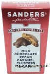 Sander's fine chocolatiers milk chocolate pecan torties Center Front Picture