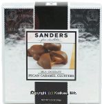 Sander's  milk chocolate pecan caramel clusters Center Front Picture