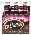 Mike's Hard black cherry lemonade malt beverage, 5% alc. by vol., 11.2-fl. oz. Center Front Picture