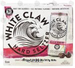 White Claw  hard seltzer with black cherry, 5% alc. by vol., 12-fl. oz. cans Center Front Picture