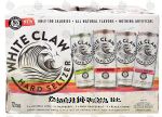 White Claw  hard seltzer variety pack; lime, raspberry, grapefruit, black cherry, 5% alc. by vol., 12-fl. oz. Center Front Picture