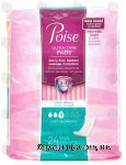 Poise Pads ultra thin, worry-free bladder leakage protection, long length, light absorbency Center Front Picture