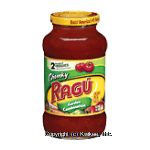 Ragu Pasta Sauce Chunky Gardenstyle  Garden Combination Center Front Picture