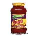 Ragu Pasta Sauce Robust Blend Hearty Roasted Garlic Center Front Picture