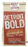 Detroit Bold Cafe Signature colombian espresso, dark roast, 100% arabica Center Front Picture