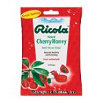 Ricola  herb throat drops, cherry honey flavor Center Front Picture