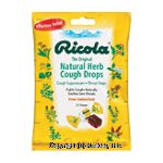 Ricola  cough suppressant throat drops, original flavor Center Front Picture